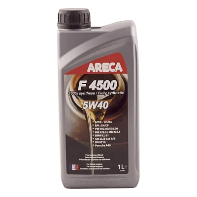 Моторна олива Areca F4500 5W-40 1л (50908)