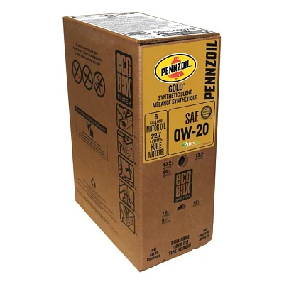 Моторна олива Pennzoil Gold 0W20 24/1 Qt Ecobox 22,71л.