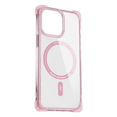 Чохол до мобільного телефона Gelius Proof Special (Magsafe) Iphone 16 Transparent Pink