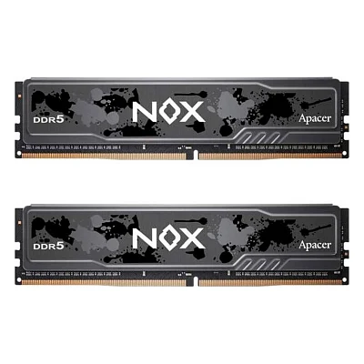 Модуль пам'яті для комп'ютера DDR5 32GB (2x16GB) 6000 MHz NOX Apacer (AH5U32G60C622MBAA-2)