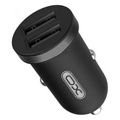 Автомобільний зарядний пристрій XO CC18 2.1A/2USB Black