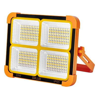 Світильник Delux REL-1041 ( 3.7V 8000mAh) 288 LED 20Вт IP65 (90023178)