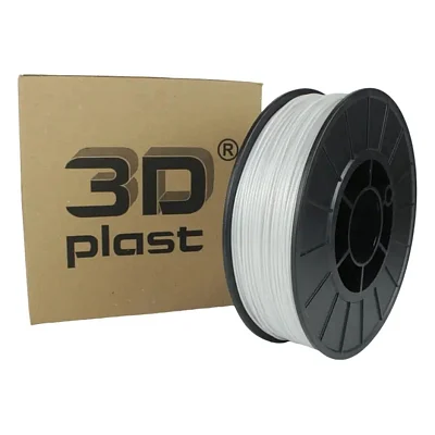 Пластик для 3D-принтера 3Dplast PETG 1.75мм, 0.85кг, white pearl (3DPTG17508PRL)