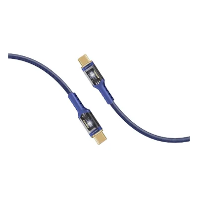 Дата кабель USB-C to USB-C lucidline-cc120.navy Promate (lucidline-cc120.navy)