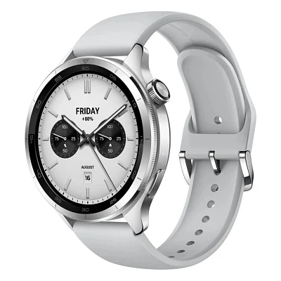 Смарт-годинник Xiaomi Watch S4 Silver (BHR9197GL)