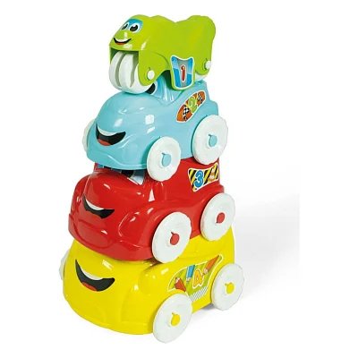 Розвиваюча іграшка Clementoni пірамідка Fun Vehicles (17111)