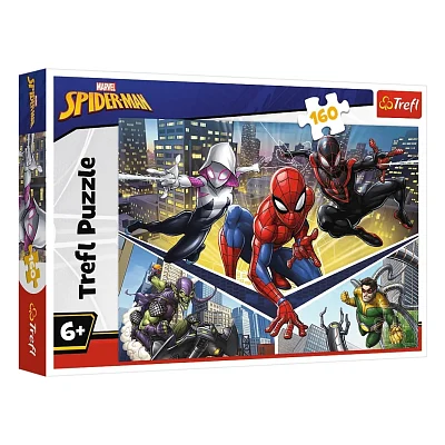 Пазл Trefl Spiderman Сила людини-павука 160 елементів (5900511154221)