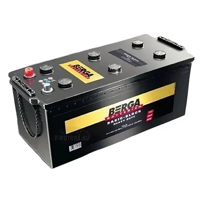 Акумулятор автомобільний Berga Truck Basicblock 180Ah бокова(-/+) (1100EN) (6800331107902)