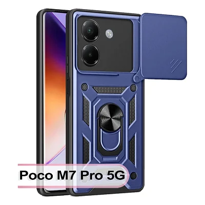 Чохол до мобільного телефона BeCover Military Poco M7 Pro 5G Blue (713466)