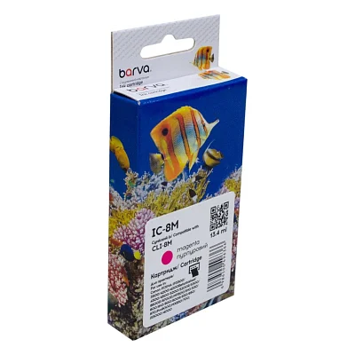 Картридж Barva Canon CLI-8M (0622B024) 490с (IC-8M)