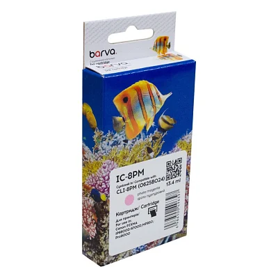 Картридж Barva Canon CLI-8PM (0625B024) 530с (IC-8PM)