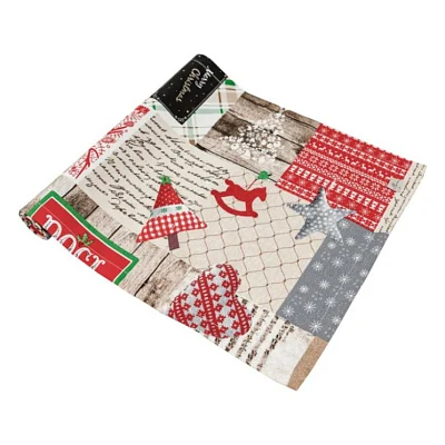 Доріжка на стіл Прованс Merry Christmas 40x140 см (031476)