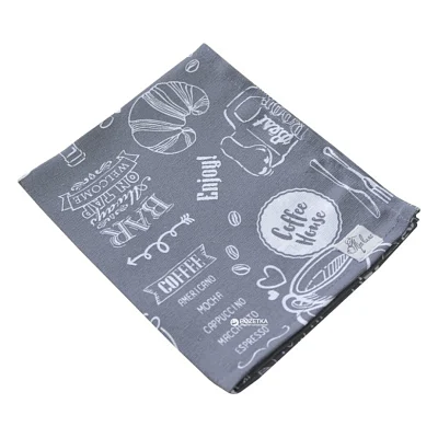 Серветка на стіл Прованс Breakfast grey 35х45 см (4823093408456)