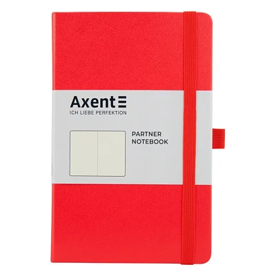 Книга записна Axent Partner 125х195 мм без лініюванням 96 аркушів Червона (8307-05-A)