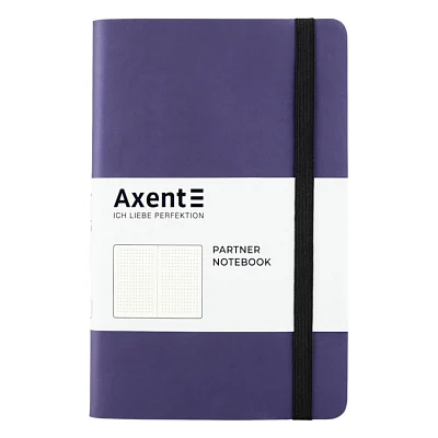 Блокнот Axent Partner Soft 125х195 мм в крапку 96 аркушів Синій (8310-38-A)