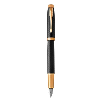 Ручка пір'яна Parker IM 17 Premium Black GT  FP F (24 011)
