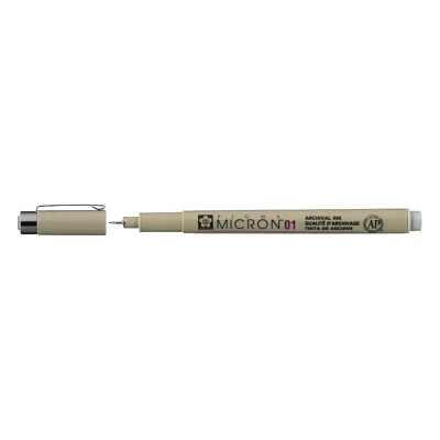 Лайнер Sakura Pigma Micron (0.1) 0,25 мм світло Сірий (084511333659)
