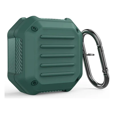 Чохол для навушників BeCover Protective TPU для Samsung Galaxy Buds 2/Buds 2 Pro/Buds Live/Buds Pro Dark Green (709565)