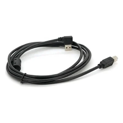 Кабель для принтера USB 2.0 AM/BM 2.0m 90° corner black Ritar (YT-AM/BM90°-2.0B)