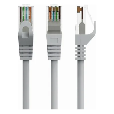 Патч-корд 2м UTP cat 6 CU gray Cablexpert (PP6U-CU-2M)