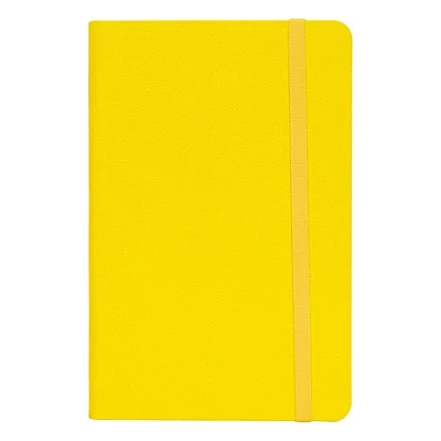 Книга записна Optima Namib А5 128 аркушів клітинка жовтий (O27101-05)