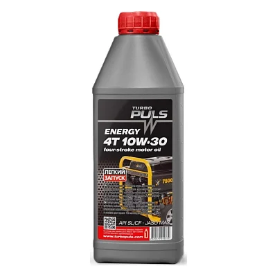 Моторна олива TURBO PULS 4T ENERGY 10W-30 API SL/CF 0,85л (4820070242379)