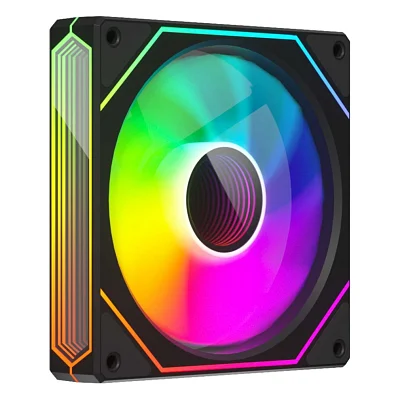 Кулер до корпусу Zezzio PRISM 6 Pro ARGB Black Reverse