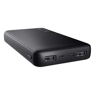 Батарея універсальна Trust 15000mAh Primo ECO, 2хUSB-A/USB-C, 15W, black (24677_TRUST)
