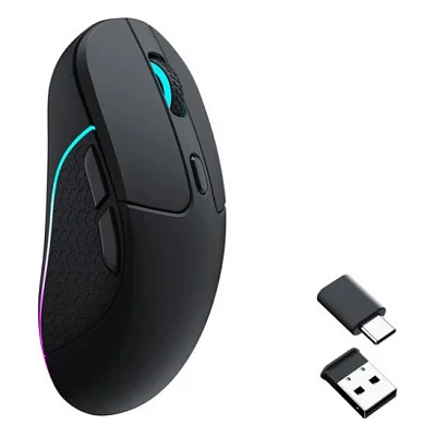 Мишка Keychron M3 Wireless/Bluetooth/USB Black (M3-A1)