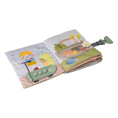 Розвиваюча іграшка Taf Toys Розвивальна книжка Бізібук зайченятка (13355)