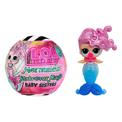 Лялька L.O.L. Surprise! серії Mermaids! Makeover Magic –Милі русалоньки-сестрички (598787)