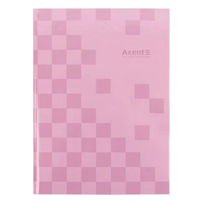 Книга записна Axent A4 Mosaic, 96 аркушів клітинка, рожевий (8427-3-A)