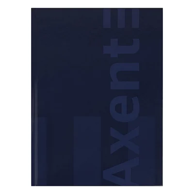 Книга записна Axent A4 One color, 96 аркушів клітинка, синій (8426-3-A)