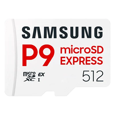 Карта пам'яті Samsung 512GB microSDXC Express P9 Express UHS-I U3 V30 A1 Class 10 (MB-MK512T/WW)