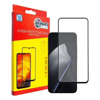 Скло захисне Dengos Full Glue Xiaomi 15T/15T Pro Black (TGFG-430)