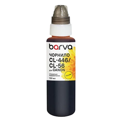 Чорнило Barva Canon CL-446/CL-56/CL-94 100 мл, special, yellow (C446-440e)