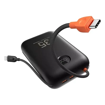 Батарея універсальна VEGER W3018 Ultra Mini 30000mAh Black