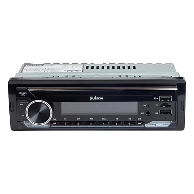 Автомагнітола PULSO RGB, USB, FM, RCA, LCD-дисплей, 4х50 Вт (P110311)