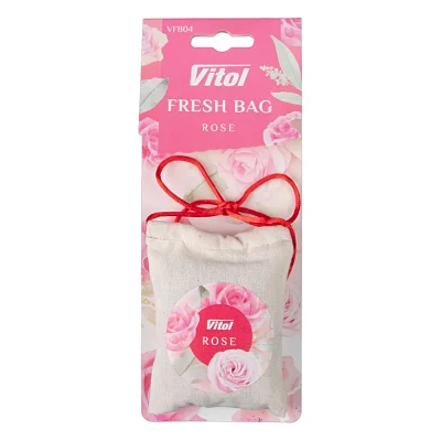 Ароматизатор для автомобіля VITOL Fresh Bag Rose (VFB04)