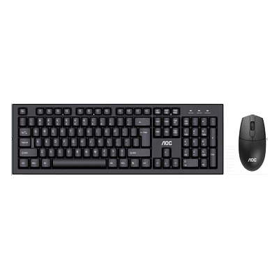 Комплект AOC KM210B Wireless UA Black (KM210B/97)