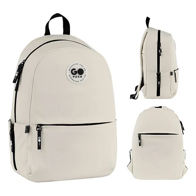Рюкзак шкільний GoPack Education Teens 188M-1 бежевий (GO26-188M-1)