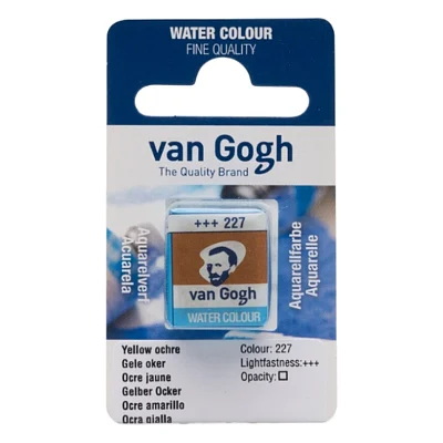 Акварельні фарби Royal Talens Van Gogh (227), Охра жовта, кювета (8712079419004)