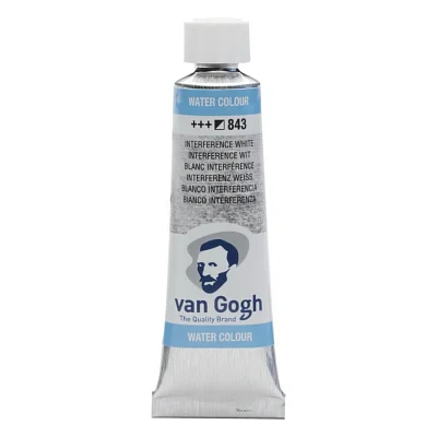 Акварельні фарби Royal Talens Van Gogh (843), Інтерферентний білий, туба 10 мл (8712079418199)