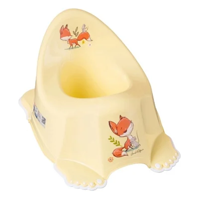 Горщик Tega Baby з музикою антиковзкий FOREST FAIRYTALE light yellow (PO-069-109)