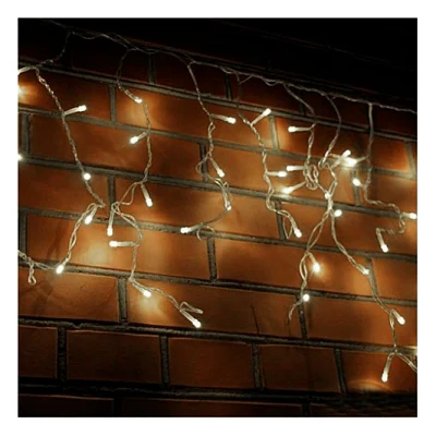 Гірлянда Voltronic Бахрома White Hot 96 LED, 5х0,4м, 8 режимів (RH-02-96/5/0,4/24WH)