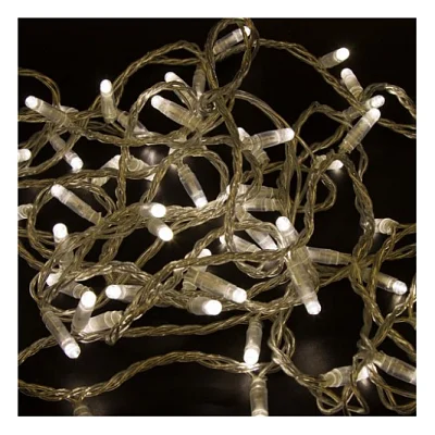 Гірлянда Voltronic Діод White Hot 600LED, 100 м., 8 режимів, прозора (Garl-600LED-100mWH)