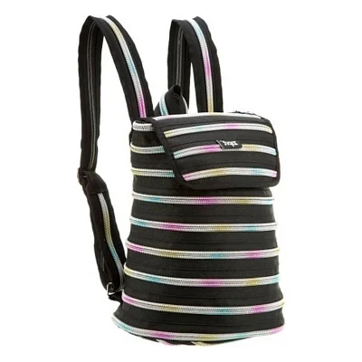 Рюкзак шкільний Zipit Zipper Black Rainbow Teeth (ZBPL-10)