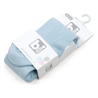 Колготки дитячі Bibaby однотонні (68120-80-blue)