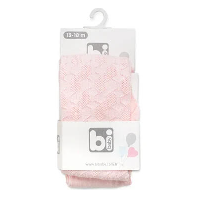 Колготки дитячі Bibaby ажурні (68127-80G-pink)