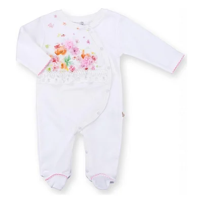 Чоловічок дитячий Bibaby з ніжними квіточками (60195-68G-pink)